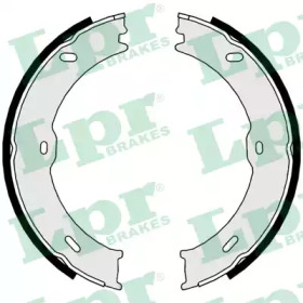 Комлект тормозных накладок LPR 09710