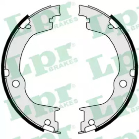 Комлект тормозных накладок LPR 09750