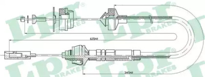 Трос LPR C0025C