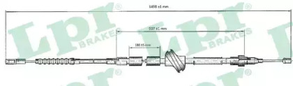 Трос LPR C0033B