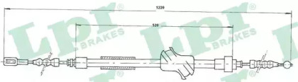 Трос LPR C0041B