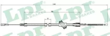 Трос LPR C0045B