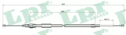 Трос LPR C0063B