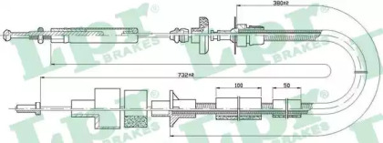 Трос LPR C0085C