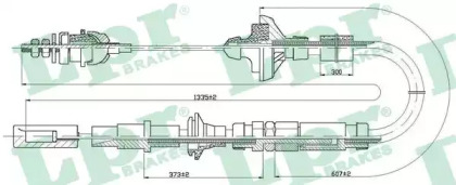 Трос LPR C0107C