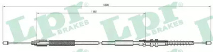 Трос LPR C0112B