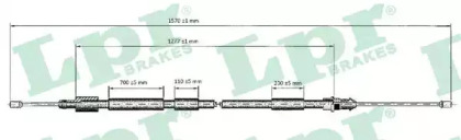 Трос LPR C0119B