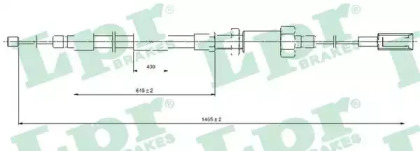 Трос LPR C0131B