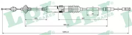 Трос LPR C0135C