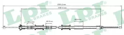 Трос LPR C0166B