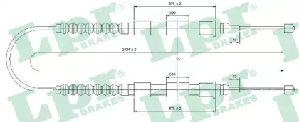 Трос LPR C0175B