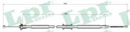 Трос LPR C0184B