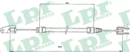 Трос LPR C0189C