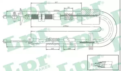 Трос LPR C0195C