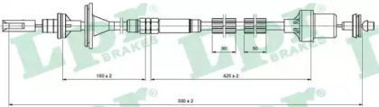 Трос LPR C0215C