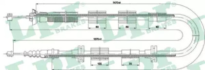 Трос LPR C0223B