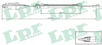 Трос LPR C0237C
