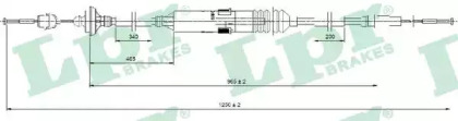 Трос LPR C0276C