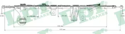 Трос LPR C0315B