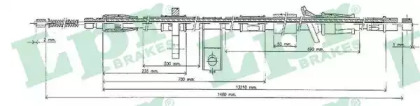 Трос LPR C0320B