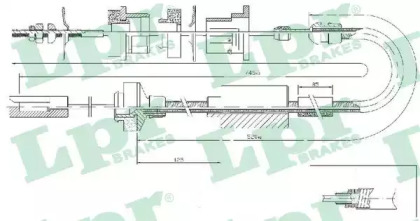 Трос LPR C0335C