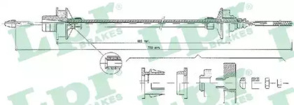 Трос LPR C0336C