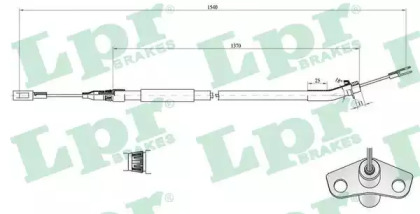 Трос LPR C0442B