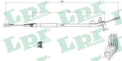 Трос LPR C0453B