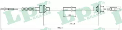 Трос LPR C0467C