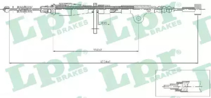 Трос LPR C0505B