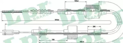 Трос LPR C0520C