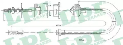 Трос LPR C0523C