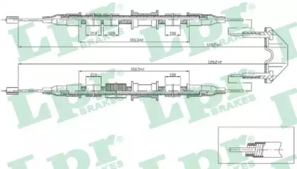 Трос LPR C0536B