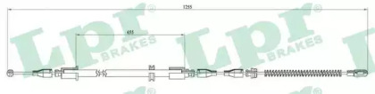 Трос LPR C0545B