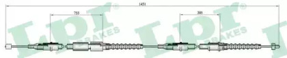 Трос LPR C0564B