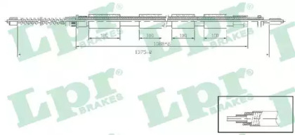 Трос LPR C0610B