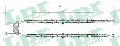 Трос LPR C0655B
