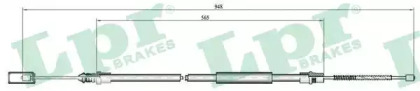 Трос LPR C0723B