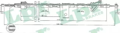 Трос LPR C0834B