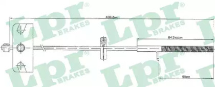 Трос LPR C0840B
