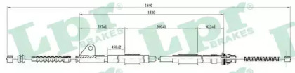 Трос LPR C0852B