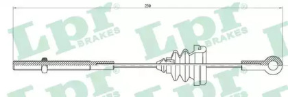 Трос LPR C0904B