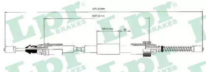 Трос LPR C1044B