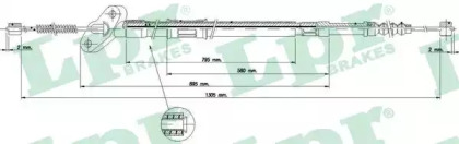 Трос LPR C1219B