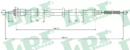 Трос LPR C1247B