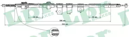 Трос LPR C1278B