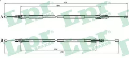 Трос LPR C1401B