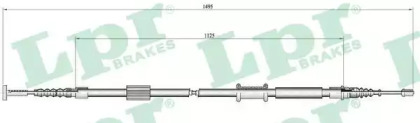 Трос LPR C1448B