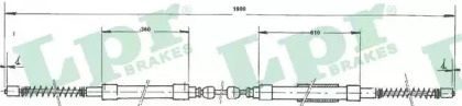 Трос LPR C1494B