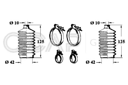 Комплект пыльника OCAP 0901185